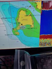 4월 9일 인천항 길손호 우럭광어다운샷 오전탐사^^ 사진