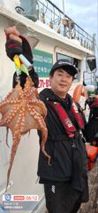 통영 삼형제호 26-07-17 주간 돌문어 조항입니다. 사진