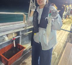7월 20일 놀빛바다호 한치 조황 대박! 사진
