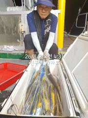 친구야가자호))오늘도 왕갈치 담뿍 잡아옵니다. ~^^4일부터 예약가능 예약문의 010-7443-7990 사진