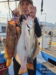 삼천포 마린보이 8. 22. 토요일 부터 계속 붉바리 외수질 출항합니다. 사진