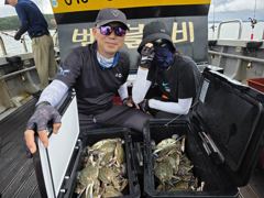 2026년8월22일 오천항범블비호 꽃게낚시출조조황~~ 사진