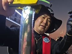 와~25일새벽,내만칼치 3지까지 엄청나 퍼담고 쿨러가득 수,목,금욜예약가능~ 사진