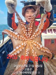 [여수,광양] 돌문어 출조 모집중  수요일(2일)~7일(월)   쭈꾸미전투 출…