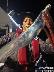 와~내만칼치 씨알큰칼치 엄청잡고 루어 1타1피 버글버글~오늘예약가능~ 사진