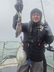9/10 홍원항 블랙펄호 쭈꾸미 조황