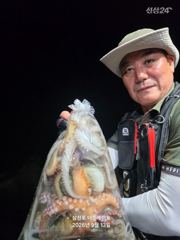 [사천] 삼천포 야간문어조황! 주간반, 야간반 매일출조!