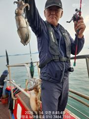 9월14일 무창포뉴아폴로호 쭈꾸미 망태기조황