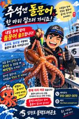 [사천] 내일 추석맞이 돌문어 출조합니다^^(낼자리여유)