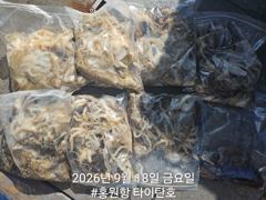 [쭈갑조황] [홍원항타이탄호] 9월18일(금) 사이즈 좋아진 쭈꾸미~(쭈갑) 조황