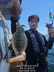 [군산포세이돈2호]쭈꾸미 실시간~문어,갑이는 보너스