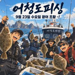 9월 23일 수요일 / 생미끼 조황