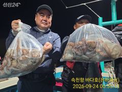 [진해] 문어 내만 야간 문어 조황 1.3k.1.15k 최고25수 한골에…