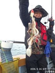 24일, 군산주꾸미 오늘도 시작~실시간~군산낚시프라자 창성호
