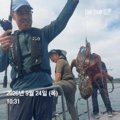 포항 종방)제2대일호 9월 24일 문어 조황