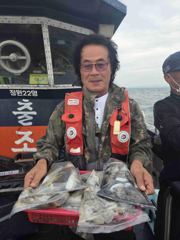 [쭈갑문어조황]24일파워피싱호갑오징어쭈꾸미조황입니다
