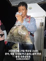 통영 금정호 오후문어도 재미나게 잡아냅니다!! 내일 오전 자리여…