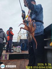 [포항] 9-26(실시간)왕돌문어 망테기 조황(일요일 예약중)