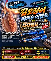 갑오징어 10연타~~ 사이즈 굿