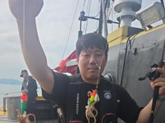 삼천포 뉴펄스호 쭈꾸미 호황!!평일11시 출조모집