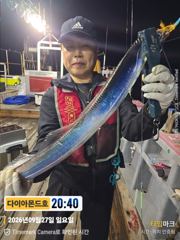포인트 도착부터 대물급초히트! 준내만갈치 출항! 예약가능! 사진