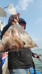 [사천] 해모수호 금일 왕주꾸미 퍽퍽 전원 손맛짱~~내일 예약가능