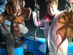 4일, 군산문어 ~싸이즈 확실한 덩치급 문어가~ 망탱이 굿조황~군산낚시프라자 나드리호