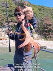 [통영] (문어)K전후 대물 속출~원도권 마릿수 꾸준 홍부장피싱(6일 예…