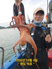 완도덕호 10.9~11일 문어 및 외수질 출조모집