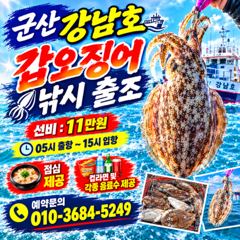 10월9일 군산 강남호 문어 실시간 조황