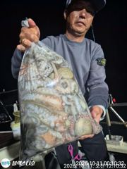 토요일 야간문어 대박터졌습니다
