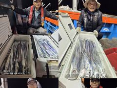 [통영] 통영영운호14석) 먼바다 대갈치 쿨러만땅 많이 잡았습니다^^^
