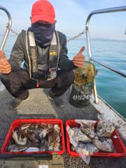 < 무 창 포 베 테 랑 피 싱 >[ 가 디 언 호 ] 10월17일(토) 쭈/갑 조황! 하루종일 따박따박!! 물때좋아지니 싸이즈마릿수 굳굳!! 월요일 소수인원 정상출조!! 사진