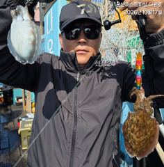 26년10월17일 군산퍼스트피싱 다온호ㆍ루미호ㆍ강프로호 갑오징어 마무리조황!