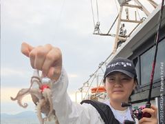 [여수 청홍낚시 맛도리호] 10월 18일 비바람속 여수 주꾸미 조황 소식!