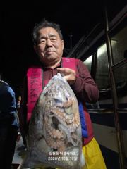 [먹물조황]삼천포문어,주꾸미조황!