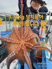[사천] 왕갑오징어 우당탕탕 23.24일 자리여유